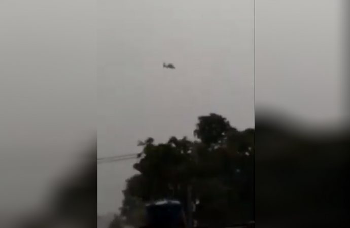 VÍDEOS: Queda de helicóptero do Exército deixa um militar morto e cinco ficam feridos.