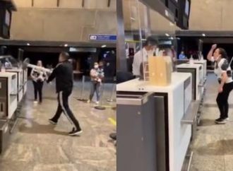 VÍDEO: Casal surta e quebra guichês da Gol em aeroporto após voo ser cancelado