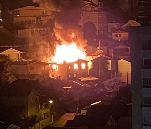 Incêndio destrói casa e cinco cachorros morrem queimados