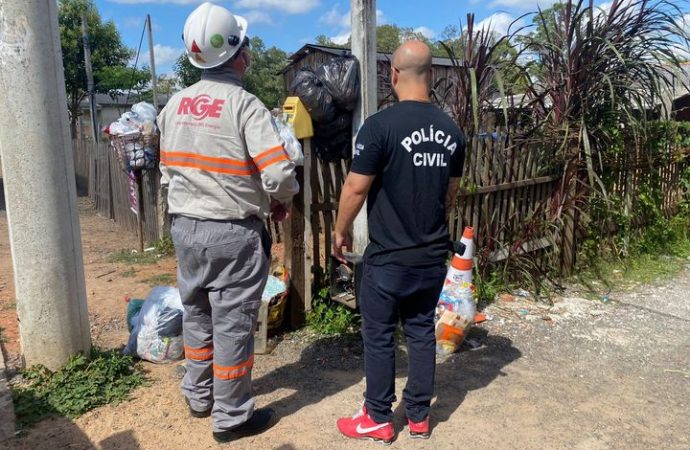 Dono de mercado é preso em Esteio fazendo gato na luz