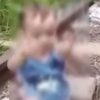 VÍDEO: Mãe abandona bebê de 1 ano nos trilhos do trem