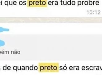 Garoto sofre racismo em escola: “Saudade de quando preto era escravo”