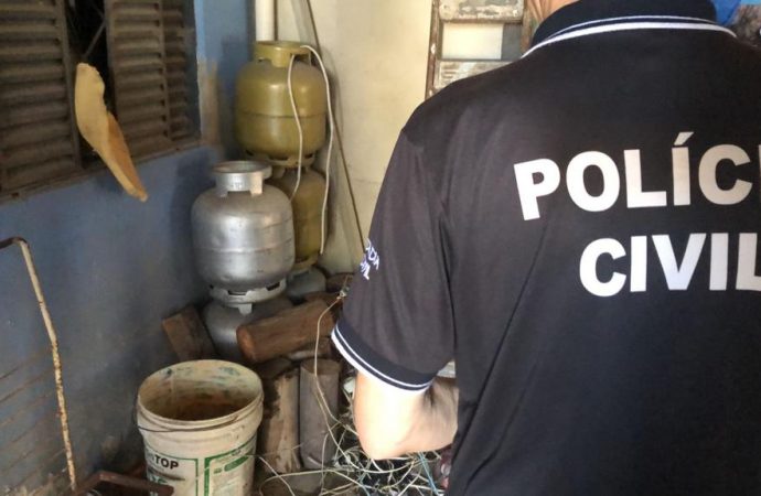 Polícia descobre revenda clandestina de gás de cozinha em Canoas