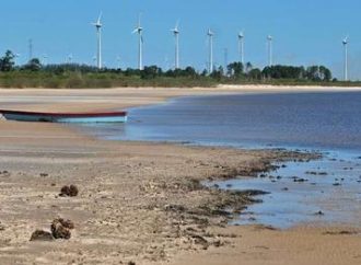 VÍDEO: Lagoa dos Barros chama a atenção por causa do nível no Litoral Norte