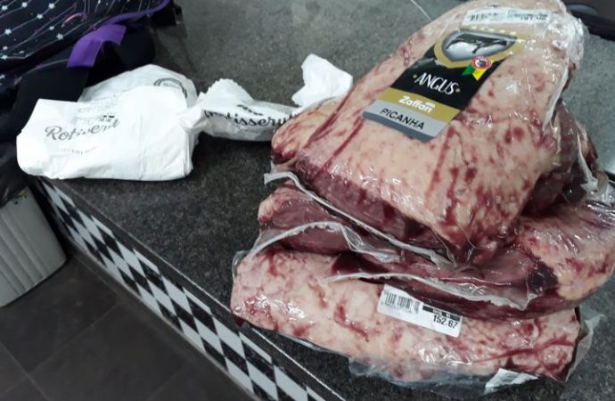 Mãe e filha são flagradas furtando picanha em hipermercado de Canoas