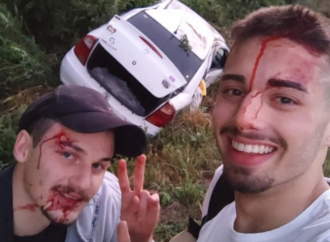 VIROU PIADA: Dupla de amigos viraliza após publicar foto de acidente