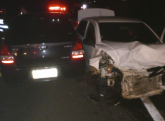 TRÂNSITO QUE MATA: Mulher morre após acidente entre quatro carros