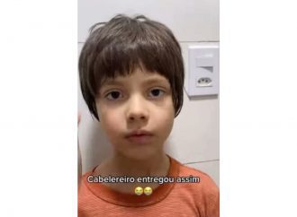 VÍDEO: Após polêmica filho de influencer ganha novo corte de cabelo