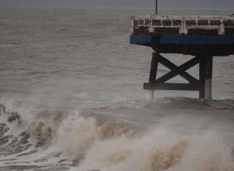 Litoral Norte registra ressaca após passagem de ciclone pelo RS