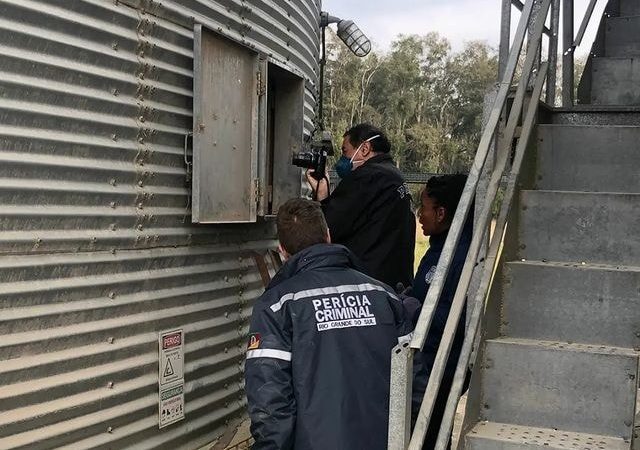 Homem é encontrado morto em silo de arroz em Viamão