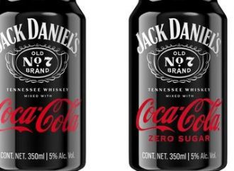Coca-Cola lança versão alcóolica com Jack Daniel’s