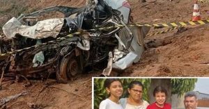 Família inteira morre em acidente ao voltar de velório