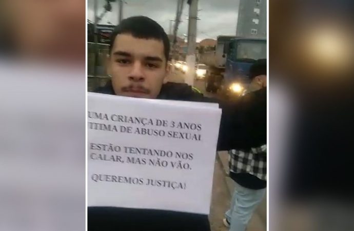 VÍDEO: Um menino de 3 anos sofre abuso sexual na Região Metropolitana