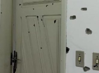 Noite de terror!  Em tentativa de homicídio, apartamento no centro de Osório é invadido a tiros