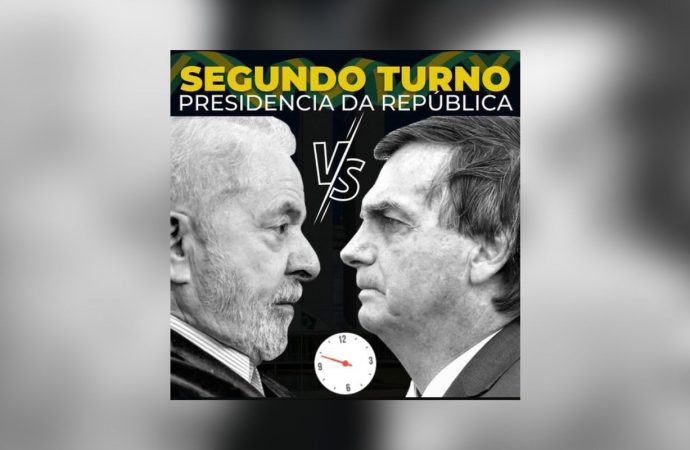 Lula e Bolsonaro vão disputar 2º turno