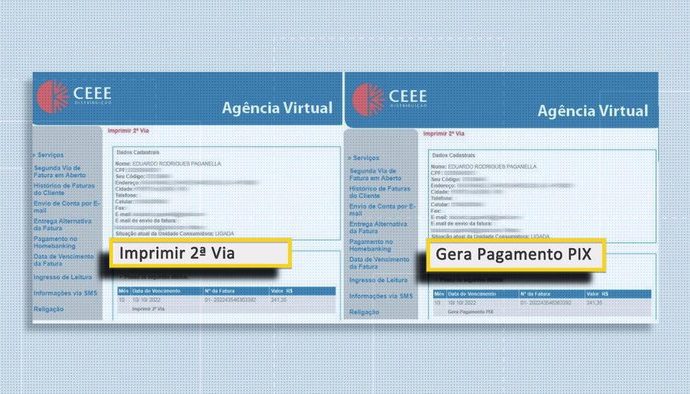 Criminosos criam sites falsos da CEEE Equatorial para aplicar golpes