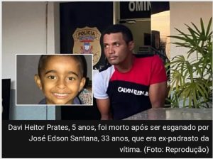 Homem é preso por matar enforcada criança de 5 anos e jogar corpo no rio