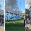 Escola é atingida por incêndio criminoso no RS