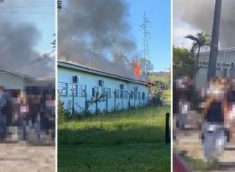 Escola é atingida por incêndio criminoso no RS