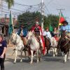 Cavalgada homenageia São Jorge na zona sul de Porto Alegre