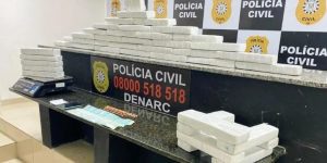 Denarc apreende 40 quilos de maconha com gerente do narcotráfico em Porto Alegre