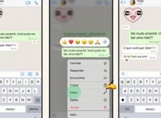 WHATSAPP: Aplicativo anuncia opção de editar mensagens; entenda