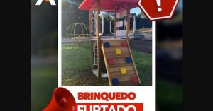 Brinquedão infantil é furtado de praça pública no RS