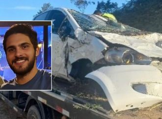 Pai encontra o próprio filho morto após acidente de trânsito, em Santa Catarina