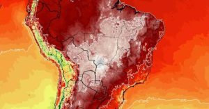 PREVISÃO DO TEMPO: Bolha de calor chega ao Brasil nesta semana e cidades devem registrar temperaturas de até 45°C