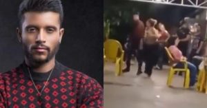 VÍDEO: Cantor sertanejo é flagrado agredindo a própria mãe em bar