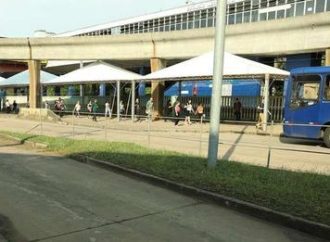 Trensurb instala cobertura no terminal de ônibus integrados da Estação Aeroporto